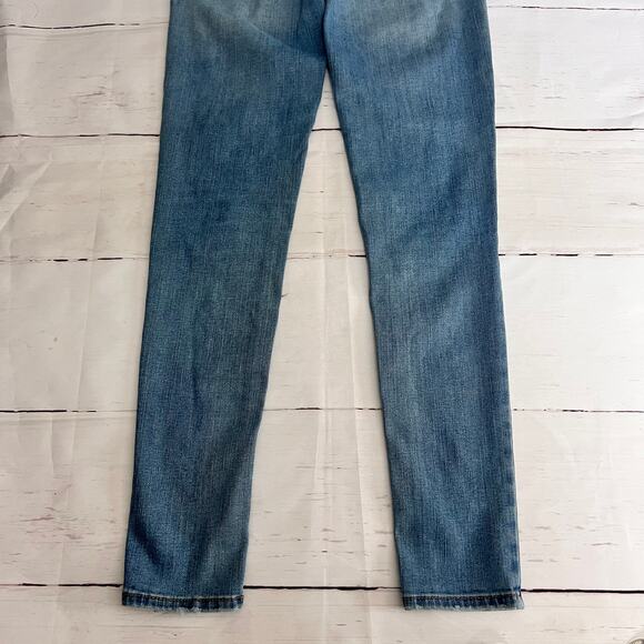 American Eagle Outfitters Super Stretch Light Wash Women's Denim Sz 2 - Picture 6 of 13